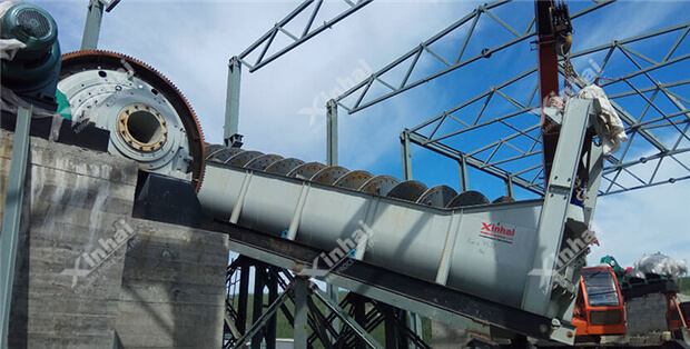 高堰式螺旋分級機